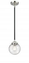 Innovations Lighting 284-1S-BPN-G204-6-LED - Beacon - 1 Light - 6 inch - Black Polished Nickel - Cord hung - Mini Pendant