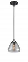 Innovations Lighting 284-1S-OB-G173 - Fulton - 1 Light - 7 inch - Oil Rubbed Bronze - Cord hung - Mini Pendant