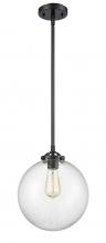 Innovations Lighting 284-1S-OB-G204-10-LED - Beacon - 1 Light - 10 inch - Oil Rubbed Bronze - Cord hung - Mini Pendant