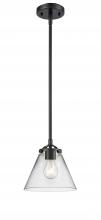 Innovations Lighting 284-1S-OB-G42-LED - Cone - 1 Light - 8 inch - Oil Rubbed Bronze - Cord hung - Mini Pendant