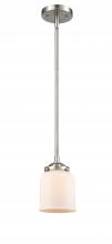 Innovations Lighting 284-1S-SN-G51-LED - Bell - 1 Light - 5 inch - Brushed Satin Nickel - Cord hung - Mini Pendant