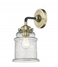 Innovations Lighting 284-1W-BAB-G184-LED - Canton - 1 Light - 6 inch - Black Antique Brass - Sconce