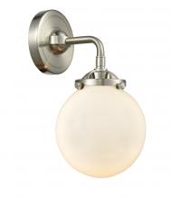 Innovations Lighting 284-1W-SN-G201-6-LED - Beacon - 1 Light - 6 inch - Brushed Satin Nickel - Sconce