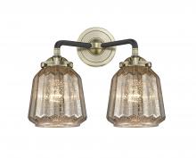 Innovations Lighting 284-2W-BAB-G146 - Chatham - 2 Light - 14 inch - Black Antique Brass - Bath Vanity Light