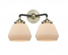 Innovations Lighting 284-2W-BAB-G171-LED - Fulton - 2 Light - 15 inch - Black Antique Brass - Bath Vanity Light