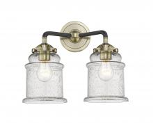  284-2W-BAB-G184 - Canton - 2 Light - 14 inch - Black Antique Brass - Bath Vanity Light