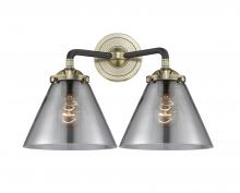 Innovations Lighting 284-2W-BAB-G43 - Cone - 2 Light - 16 inch - Black Antique Brass - Bath Vanity Light