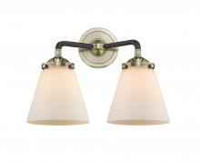 Innovations Lighting 284-2W-BAB-G61-LED - Cone - 2 Light - 14 inch - Black Antique Brass - Bath Vanity Light