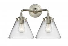 Innovations Lighting 284-2W-SN-G42-LED - Cone - 2 Light - 16 inch - Brushed Satin Nickel - Bath Vanity Light