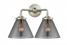 Innovations Lighting 284-2W-SN-G43 - Cone - 2 Light - 16 inch - Brushed Satin Nickel - Bath Vanity Light