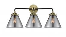 Innovations Lighting 284-3W-BAB-G43-LED - Cone - 3 Light - 26 inch - Black Antique Brass - Bath Vanity Light