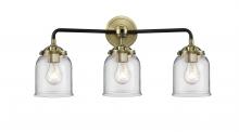  284-3W-BAB-G52 - Bell - 3 Light - 23 inch - Black Antique Brass - Bath Vanity Light