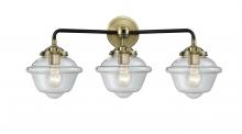 Innovations Lighting 284-3W-BAB-G532-LED - Oxford - 3 Light - 26 inch - Black Antique Brass - Bath Vanity Light