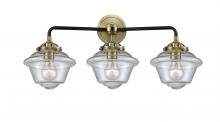 Innovations Lighting 284-3W-BAB-G534-LED - Oxford - 3 Light - 26 inch - Black Antique Brass - Bath Vanity Light