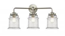 Innovations Lighting 284-3W-SN-G184-LED - Canton - 3 Light - 24 inch - Brushed Satin Nickel - Bath Vanity Light