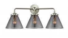 Innovations Lighting 284-3W-SN-G43 - Cone - 3 Light - 26 inch - Brushed Satin Nickel - Bath Vanity Light