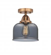 Innovations Lighting 288-1C-AC-G73 - Bell - 1 Light - 8 inch - Antique Copper - Semi-Flush Mount