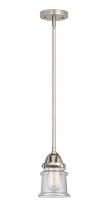 Innovations Lighting 288-1S-SN-G184S-LED - Canton - 1 Light - 5 inch - Brushed Satin Nickel - Cord hung - Mini Pendant