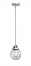 Innovations Lighting 288-1S-SN-G204-6 - Beacon - 1 Light - 6 inch - Brushed Satin Nickel - Cord hung - Mini Pendant