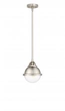  288-1S-SN-HFS-62-SN - Hampden - 1 Light - 7 inch - Brushed Satin Nickel - Cord hung - Mini Pendant