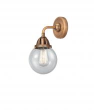  288-1W-AC-G204-6 - Beacon - 1 Light - 6 inch - Antique Copper - Sconce