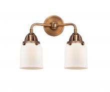 Innovations Lighting 288-2W-AC-G51-LED - Bell - 2 Light - 13 inch - Antique Copper - Bath Vanity Light