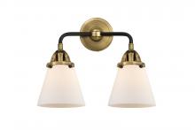 Innovations Lighting 288-2W-BAB-G61-LED - Cone - 2 Light - 14 inch - Black Antique Brass - Bath Vanity Light