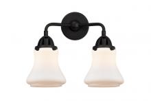 Innovations Lighting 288-2W-BK-G191-LED - Bellmont - 2 Light - 14 inch - Matte Black - Bath Vanity Light