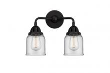  288-2W-BK-G52 - Bell - 2 Light - 13 inch - Matte Black - Bath Vanity Light