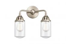 Innovations Lighting 288-2W-SN-G312-LED - Dover - 2 Light - 13 inch - Brushed Satin Nickel - Bath Vanity Light