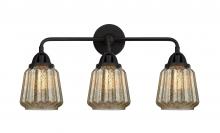 Innovations Lighting 288-3W-BK-G146 - Chatham - 3 Light - 24 inch - Matte Black - Bath Vanity Light