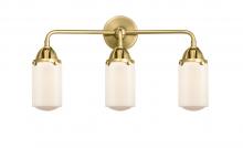  288-3W-SG-G311 - Dover - 3 Light - 23 inch - Satin Gold - Bath Vanity Light