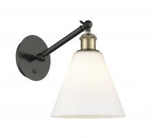  317-1W-BAB-GBC-81 - Berkshire - 1 Light - 8 inch - Black Antique Brass - Sconce