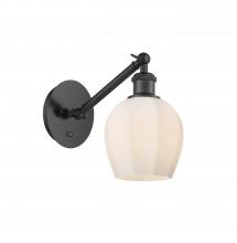  317-1W-BK-G461-6 - Norfolk - 1 Light - 6 inch - Matte Black - Sconce