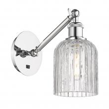  317-1W-PC-G559-5CL - Bridal Veil - 1 Light - 5 inch - Polished Chrome - Sconce