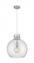 Innovations Lighting 410-1PL-SN-G410-14SDY - Newton Sphere - 1 Light - 14 inch - Satin Nickel - Cord hung - Pendant