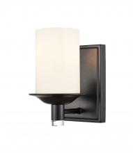  417-1W-BK-G4171 - Manhattan - 1 Light - 5 inch - Matte Black - Bath Vanity Light