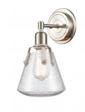 Innovations Lighting 422-1W-SN-G4224-7-LED - Luna - 1 Light - 7 inch - Satin Nickel - Bath Vanity Light