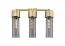  428-3W-BB-G428-12SM - Bolivar - 3 Light - 21 inch - Brushed Brass - Bath Vanity Light