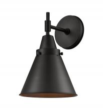 Innovations Lighting 447-1W-BK-M13-BK - Appalachian - 1 Light - 8 inch - Matte Black - Sconce