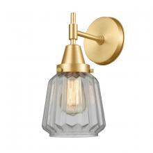  447-1W-SG-G142 - Chatham - 1 Light - 7 inch - Satin Gold - Sconce