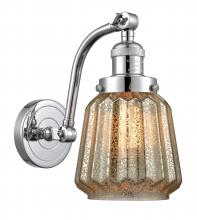 Innovations Lighting 515-1W-PC-G146 - Chatham - 1 Light - 7 inch - Polished Chrome - Sconce