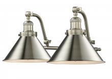 Innovations Lighting 515-2W-SN-M10-SN - Briarcliff 2 Light Bath Vanity Light