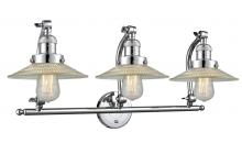 Innovations Lighting 515-3W-PC-G2-LED - Halophane - 3 Light - 28 inch - Polished Chrome - Bath Vanity Light