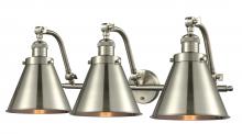 Innovations Lighting 515-3W-SN-M13-SN-LED - Appalachian - 3 Light - 28 inch - Brushed Satin Nickel - Bath Vanity Light