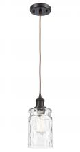  516-1P-OB-G352 - Candor - 1 Light - 5 inch - Oil Rubbed Bronze - Cord hung - Mini Pendant