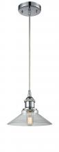 Innovations Lighting 516-1P-PC-G132-LED - Orwell - 1 Light - 8 inch - Polished Chrome - Cord hung - Mini Pendant