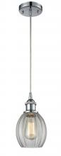 Innovations Lighting 516-1P-PC-G82-LED - Eaton - 1 Light - 6 inch - Polished Chrome - Cord hung - Mini Pendant