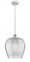 Innovations Lighting 516-1P-WPC-G462-12 - Norfolk - 1 Light - 12 inch - White Polished Chrome - Cord hung - Mini Pendant