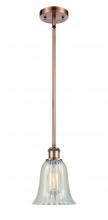  516-1S-AC-G2811 - Hanover - 1 Light - 6 inch - Antique Copper - Mini Pendant